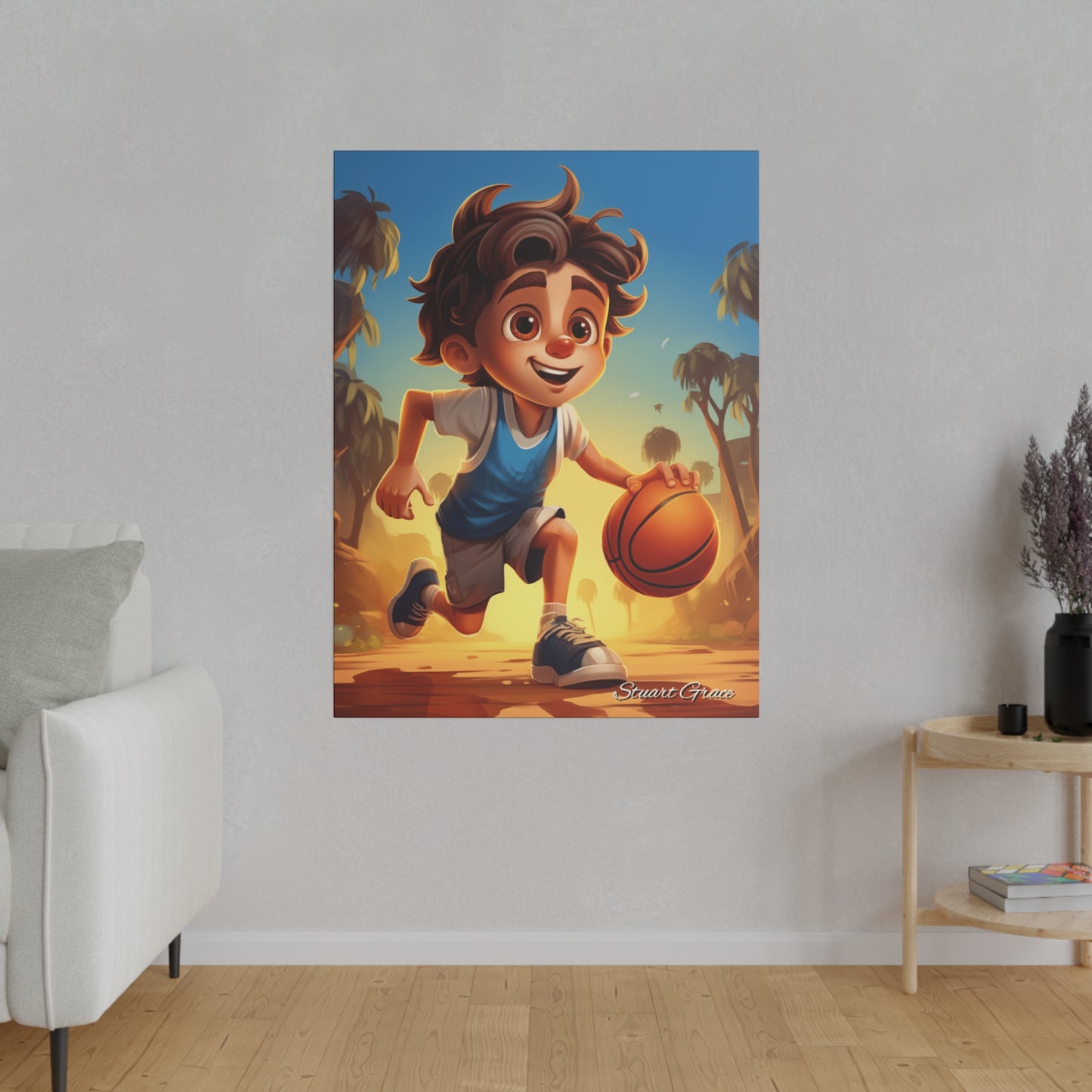 Argentine Hoop Dreams | Canvas Wall Art