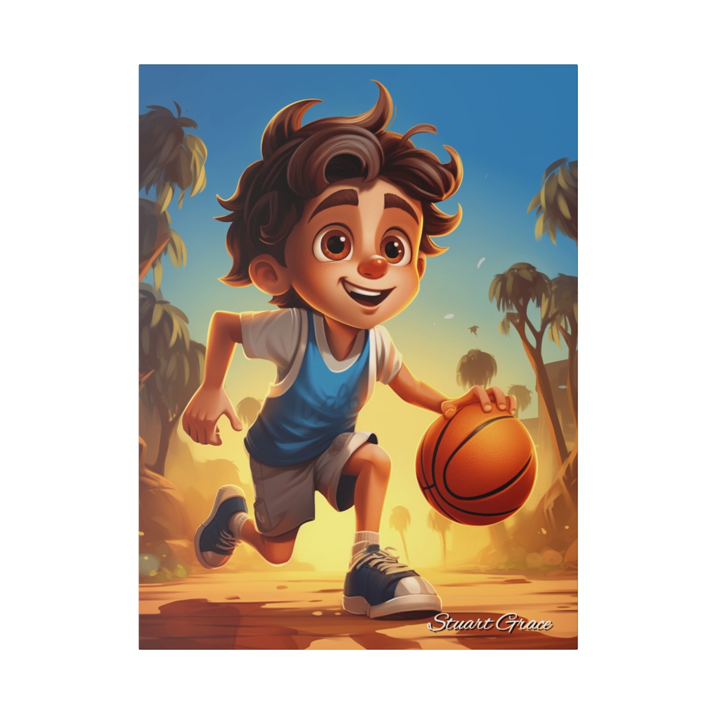 Argentine Hoop Dreams | Canvas Wall Art