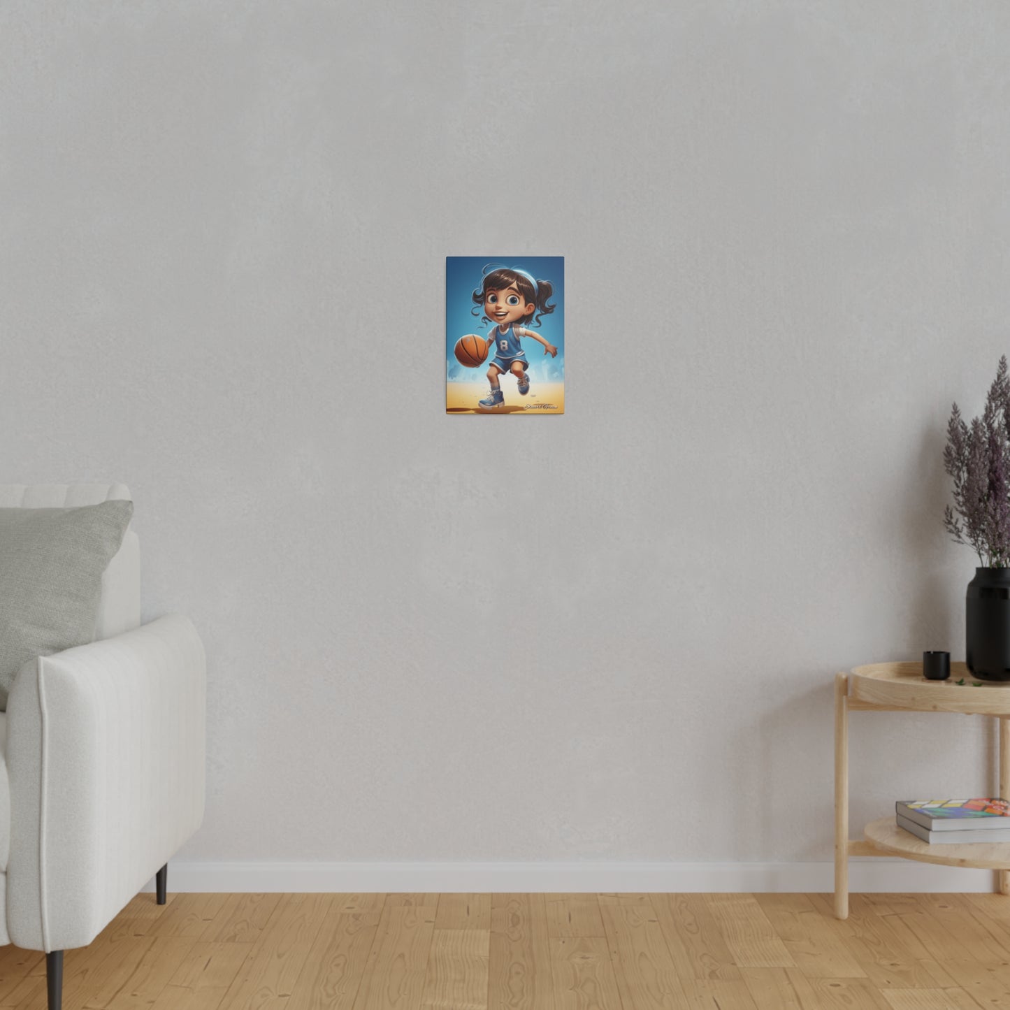 Celeste Court Champion | Canvas Wall Art