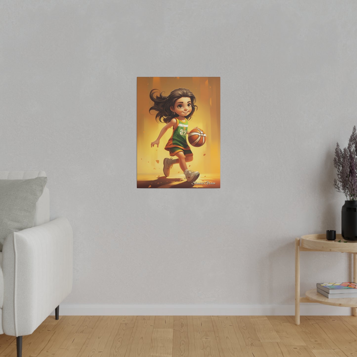 Outback Dribble Dreamer | Canvas Wall Art