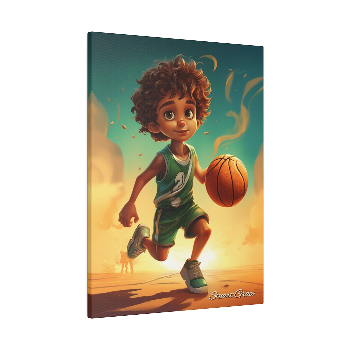 Aussie Hoops Prodigy | Canvas Wall Art