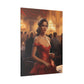 Canvas Art Print | America | Crimson Elegance