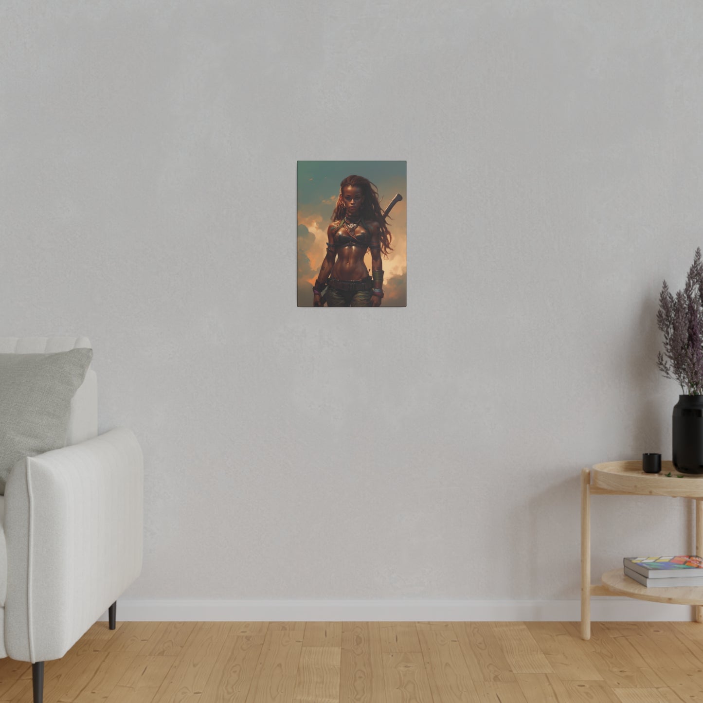 Canvas Art Print | Nigeria | The Yoruba Valkyrie