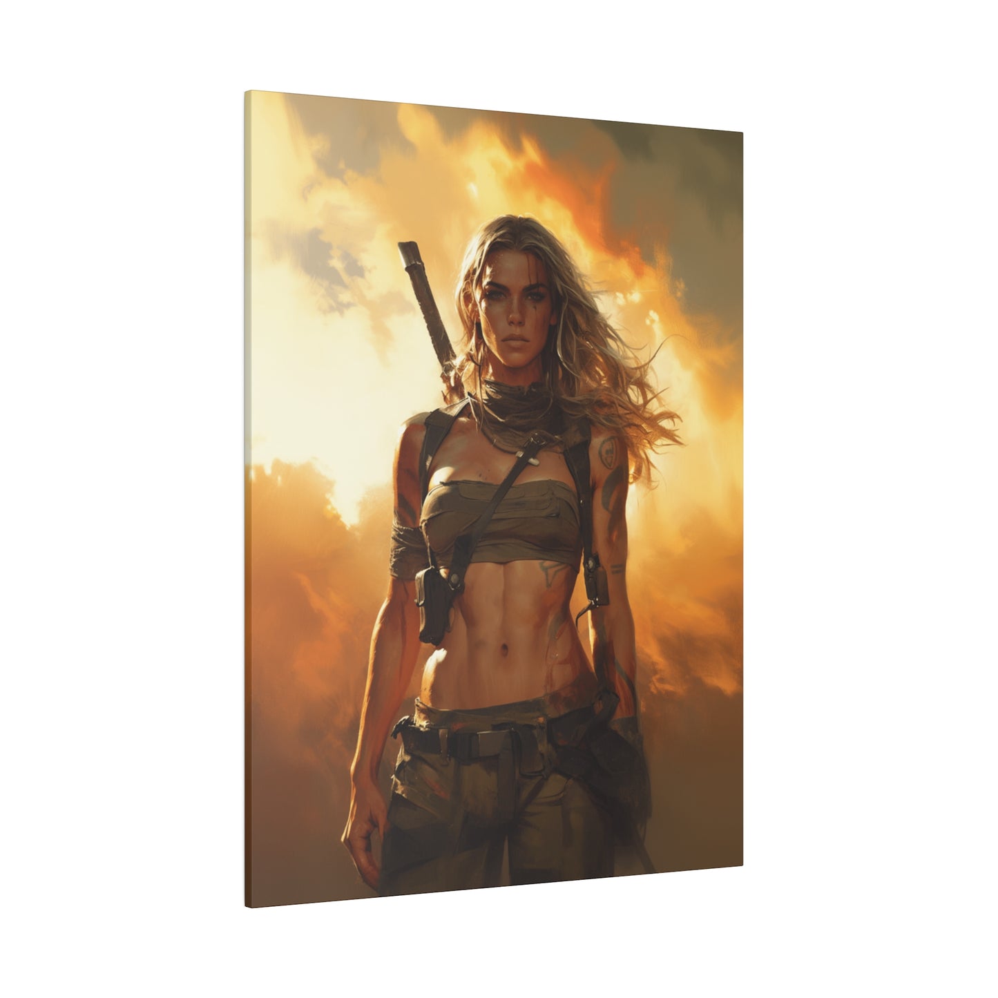 Canvas Art Print | Australia | The Blaze Dancer