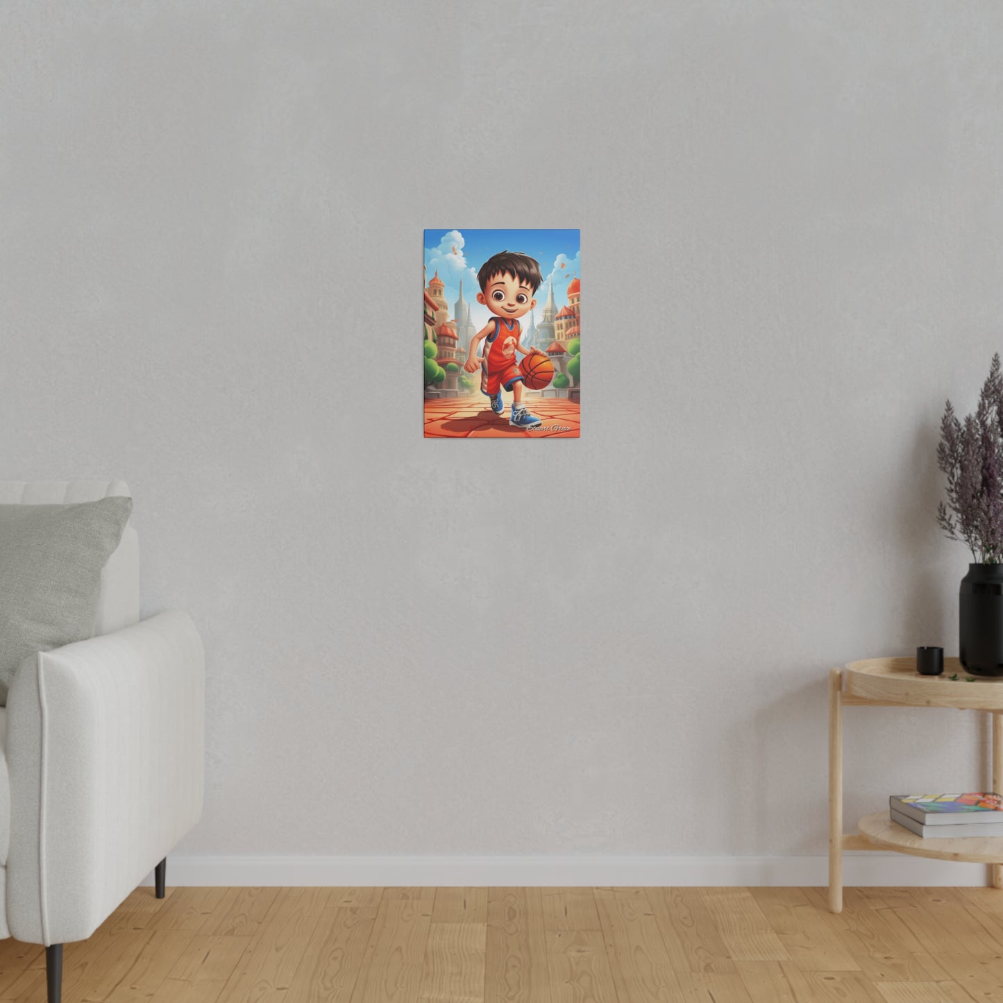 Dragon Court Dreamer | Canvas Wall Art