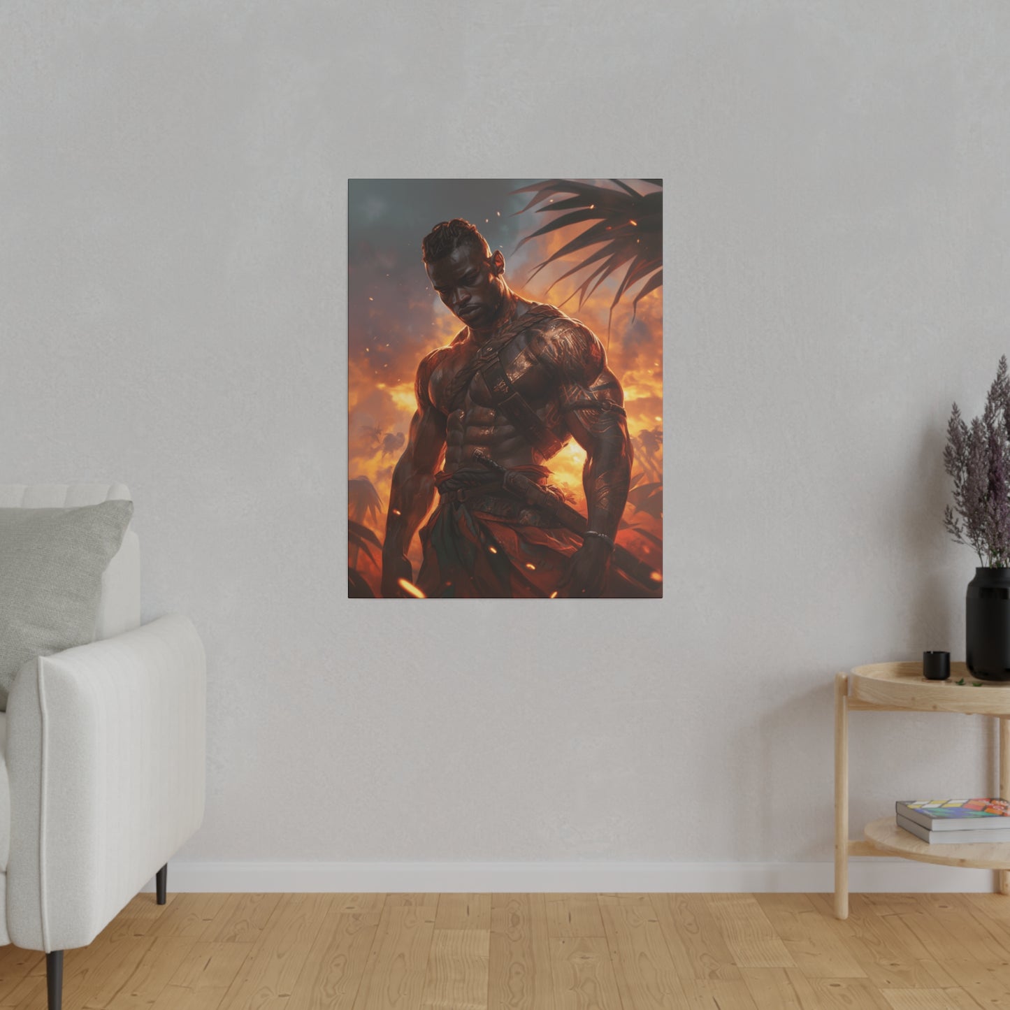 Canvas Art Print | Nigeria | The Hausa Falcon