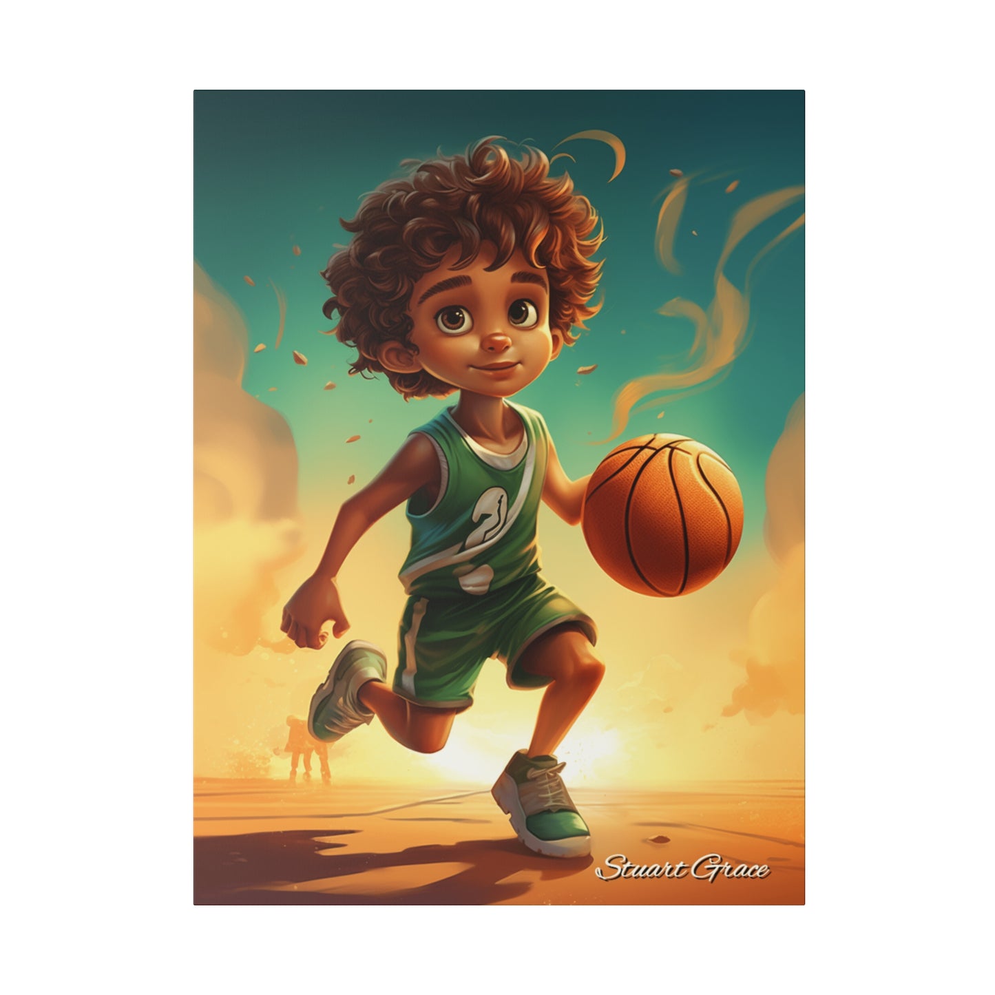 Aussie Hoops Prodigy | Canvas Wall Art