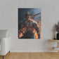 Canvas Art Print | China | The Ember Warrior