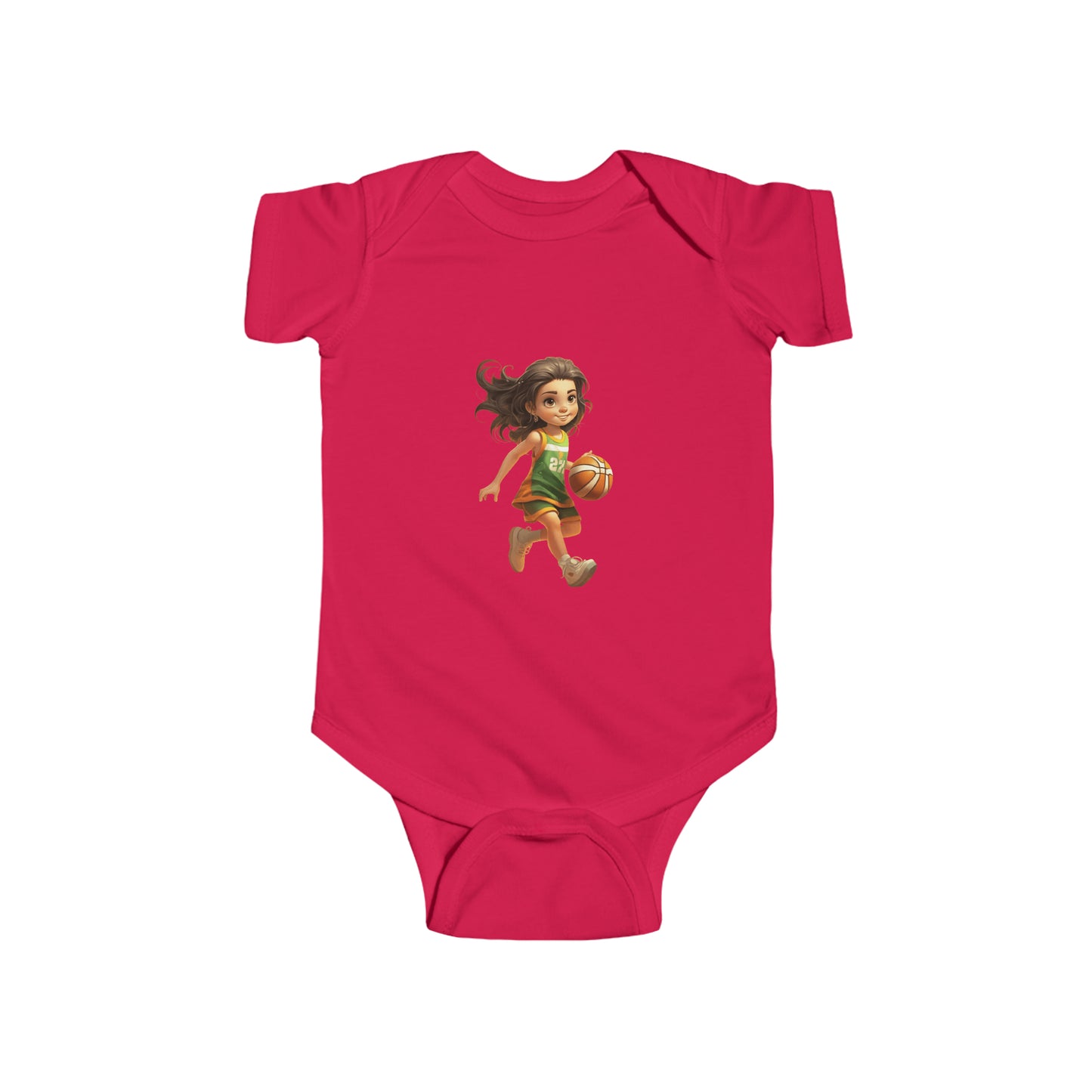 Baby Onesie | Olympic Dreamers | Basketball | #aug1001 (0-24mos)