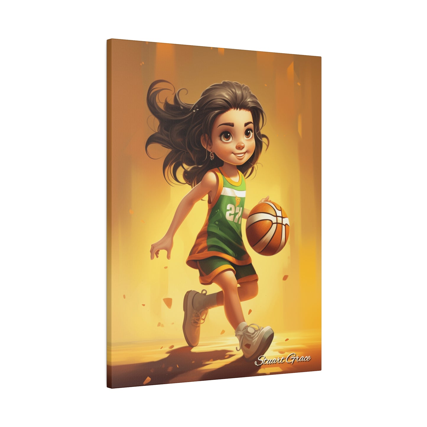 Outback Dribble Dreamer | Canvas Wall Art