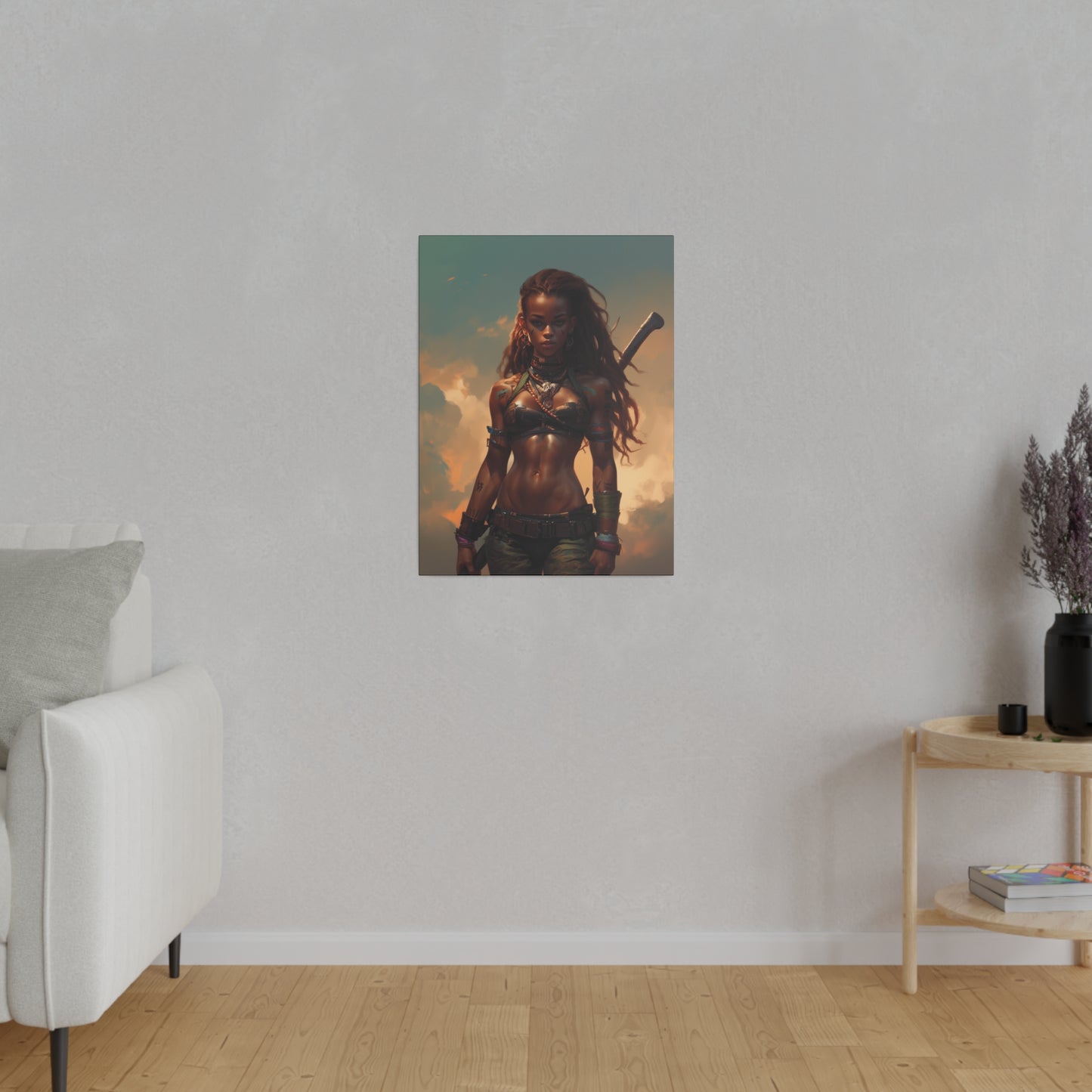 Canvas Art Print | Nigeria | The Yoruba Valkyrie