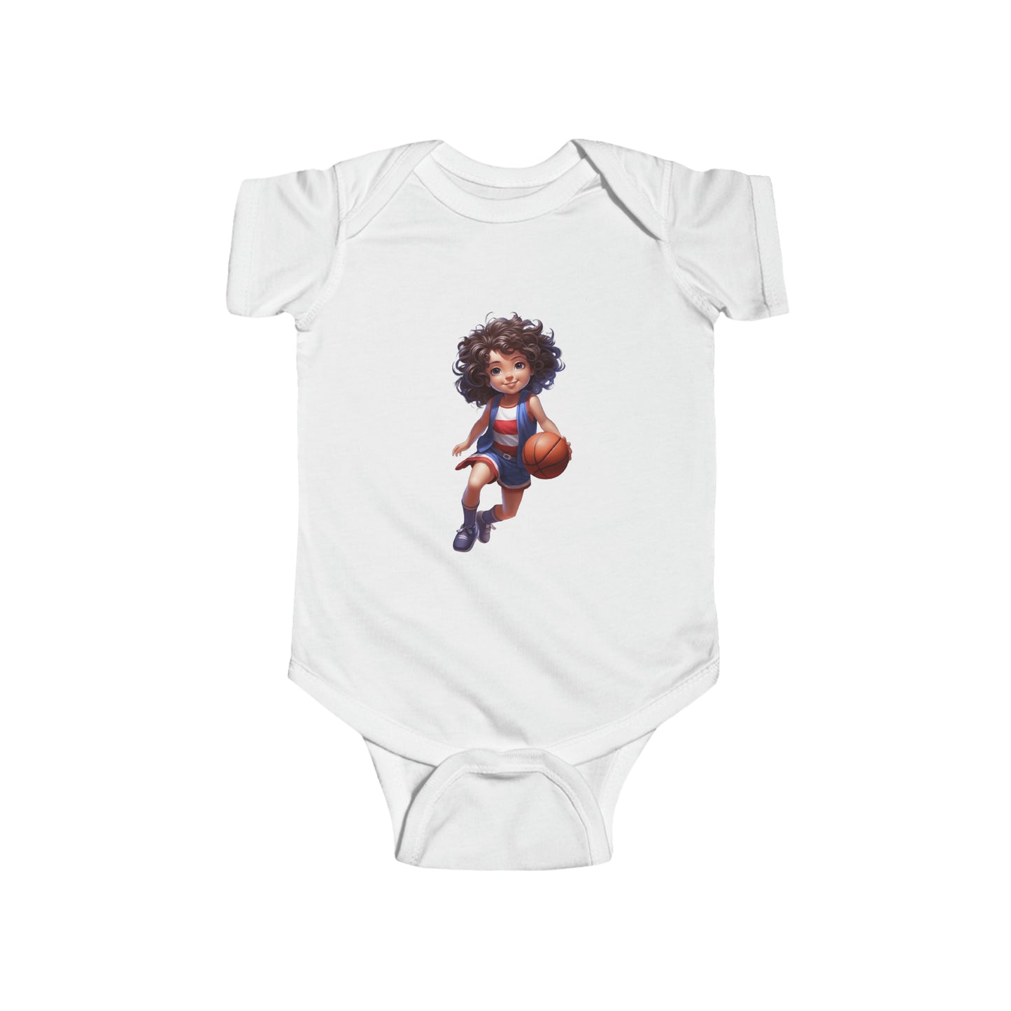 Baby Onesie | Olympic Dreamers | Basketball | #frg1001 (0-24mos)