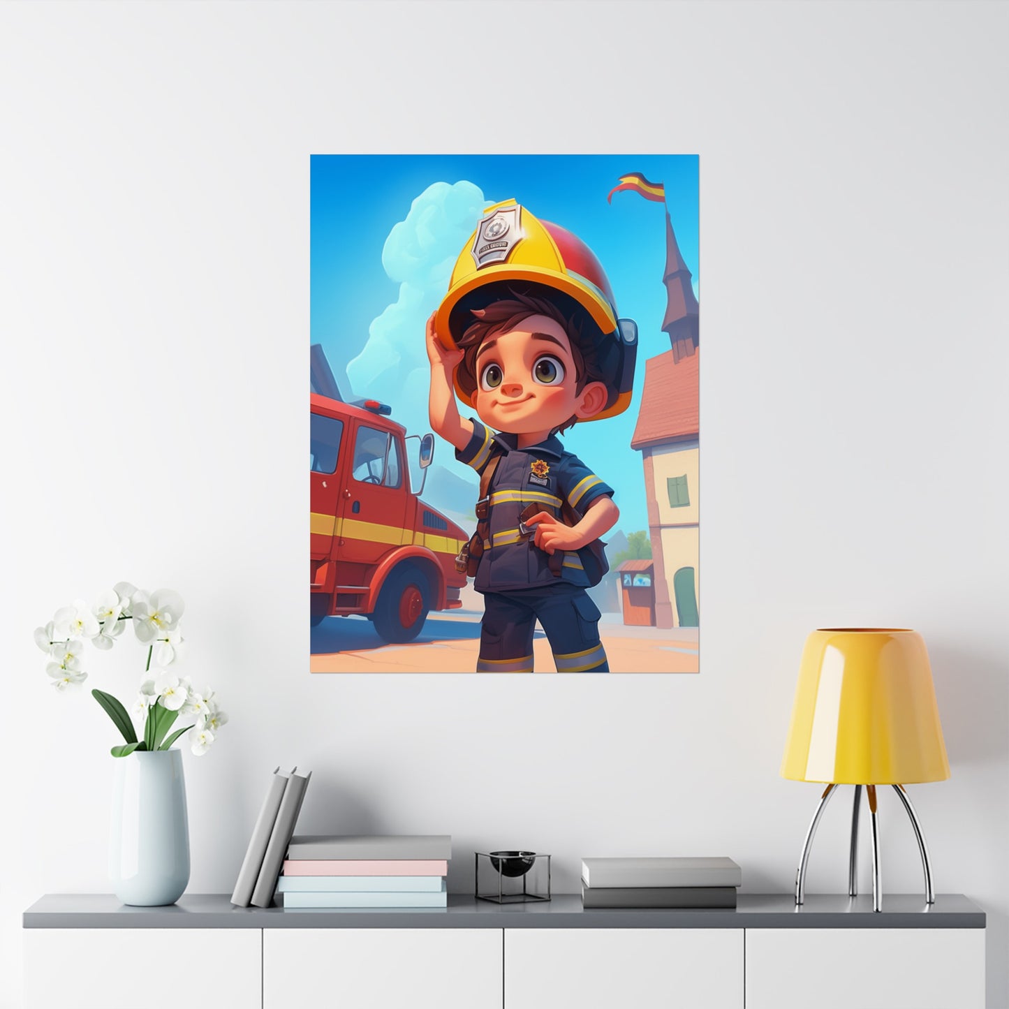 Matte Poster | Future Firefighter’s Dream