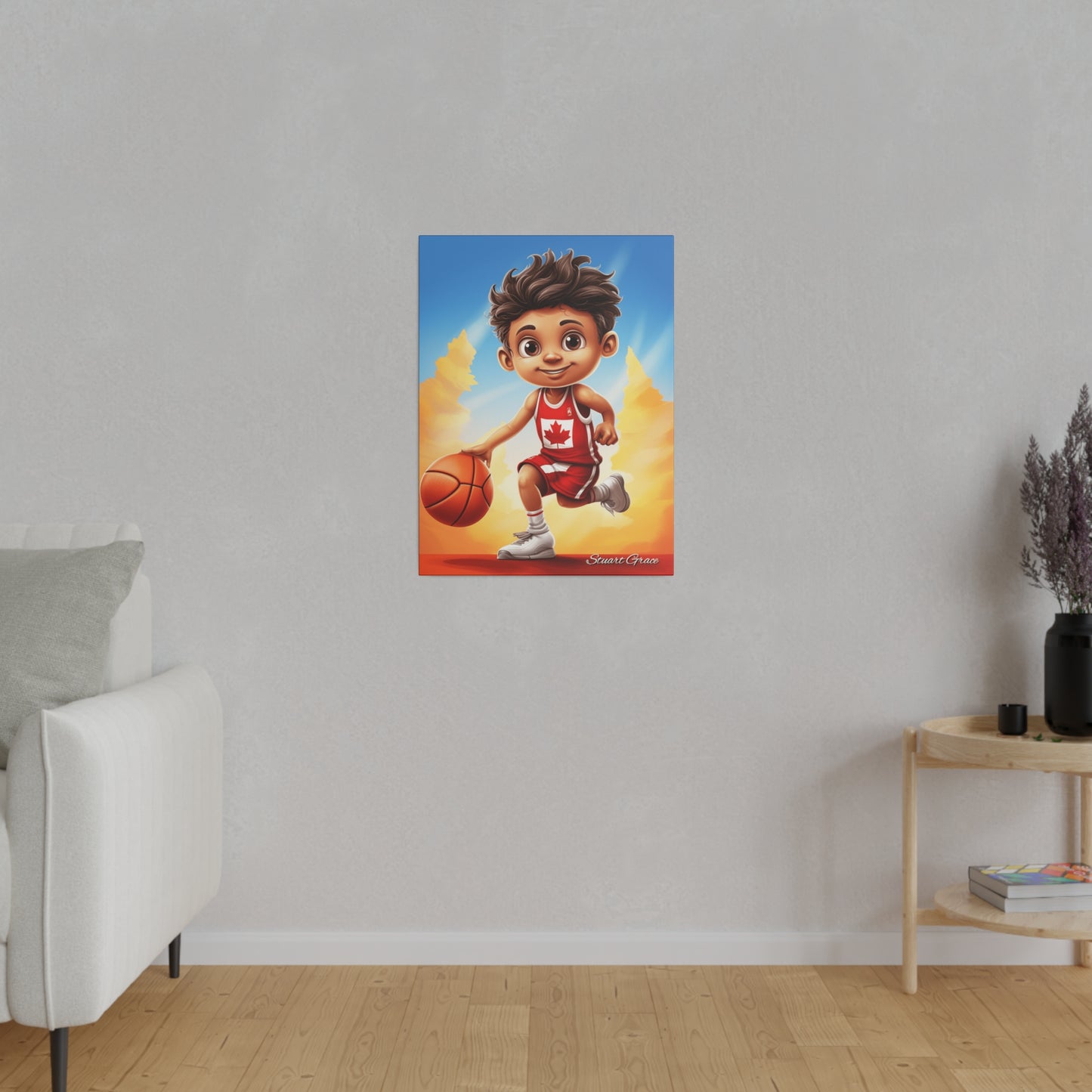 Maple Court Maverick | Canvas Wall Art