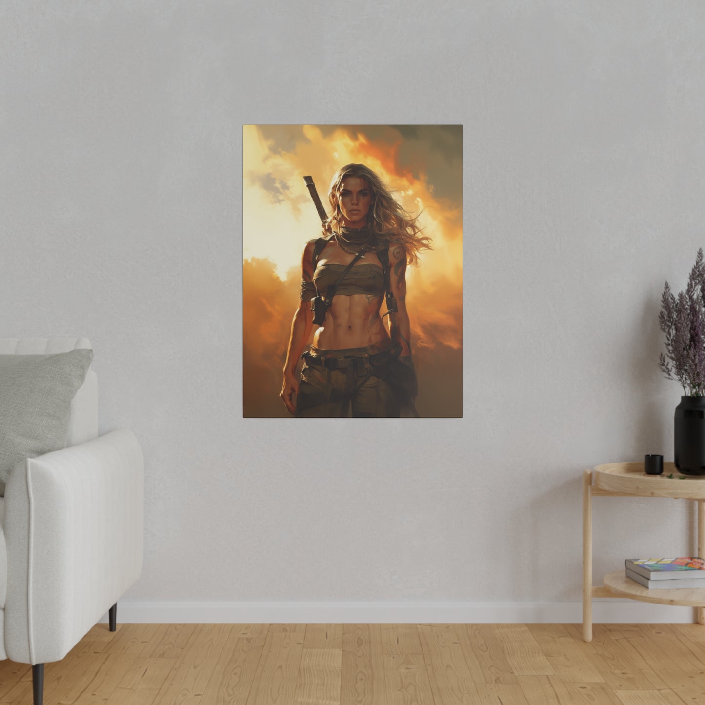 Canvas Art Print | Australia | The Blaze Dancer