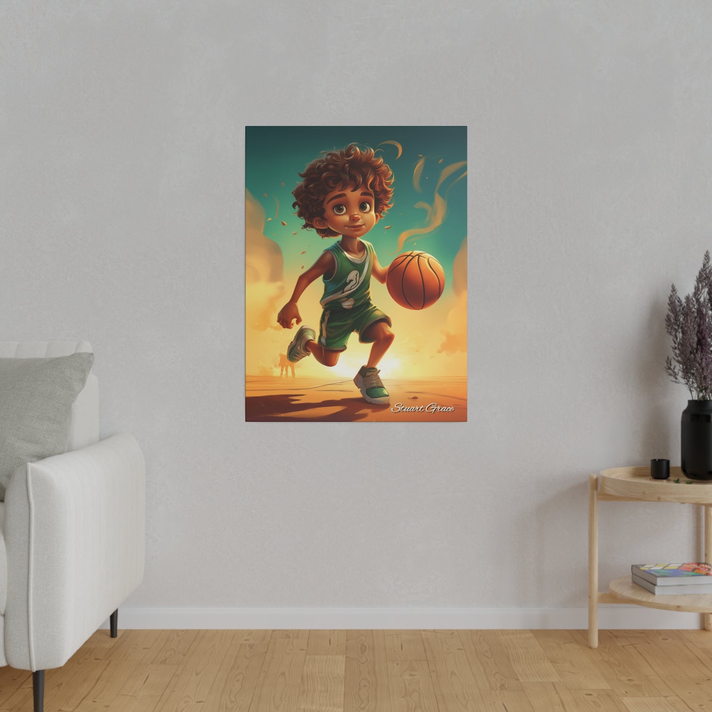 Aussie Hoops Prodigy | Canvas Wall Art