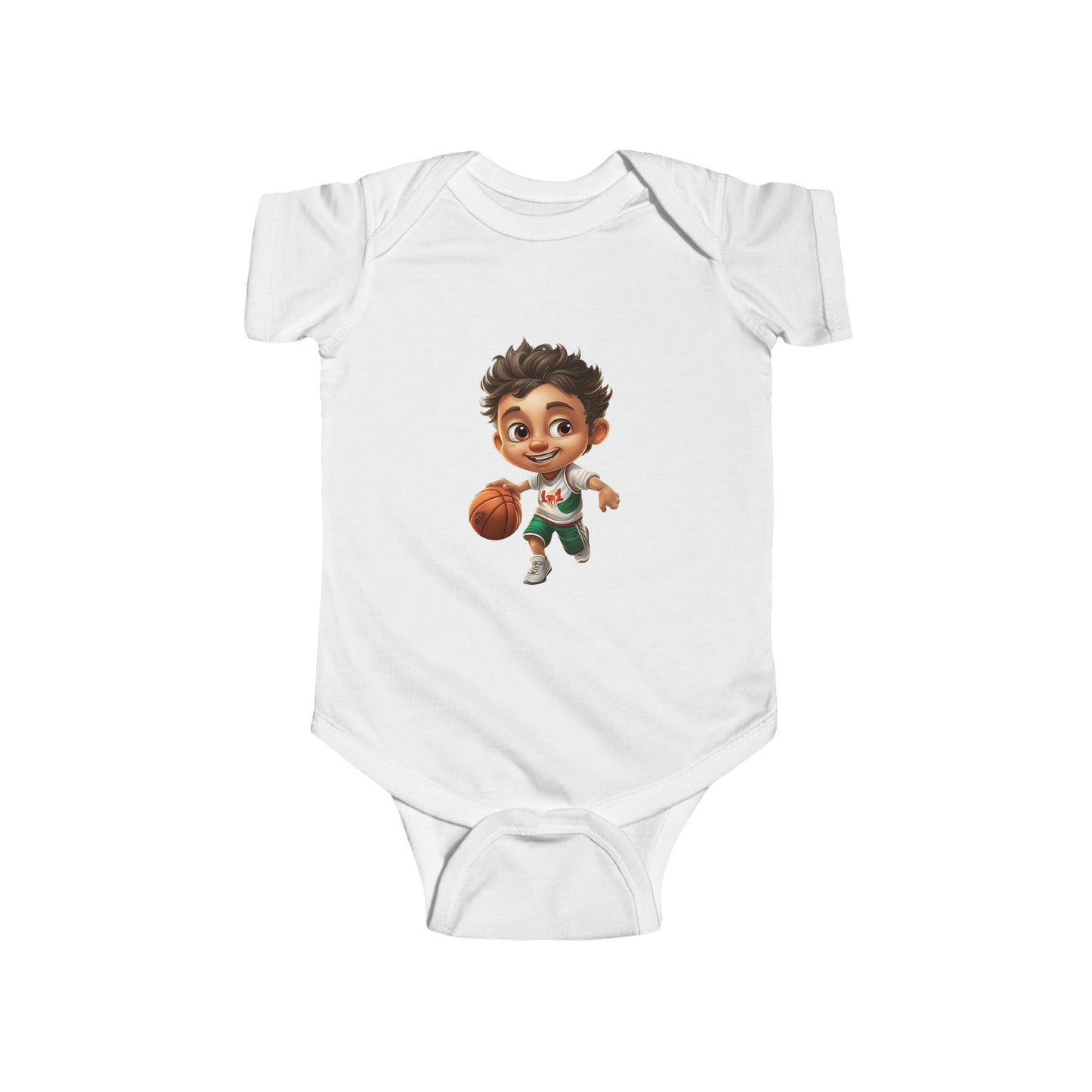 Baby Onesie | Olympic Dreamers | Basketball | #mxb1001 (0-24mos)