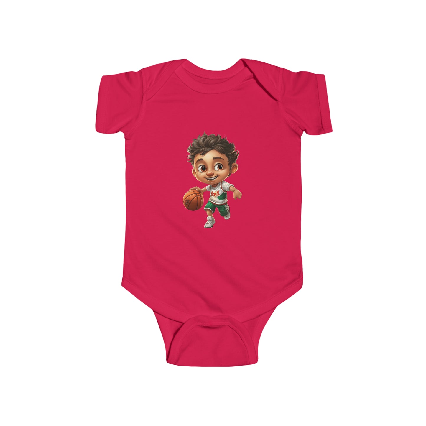 Baby Onesie | Olympic Dreamers | Basketball | #mxb1001 (0-24mos)