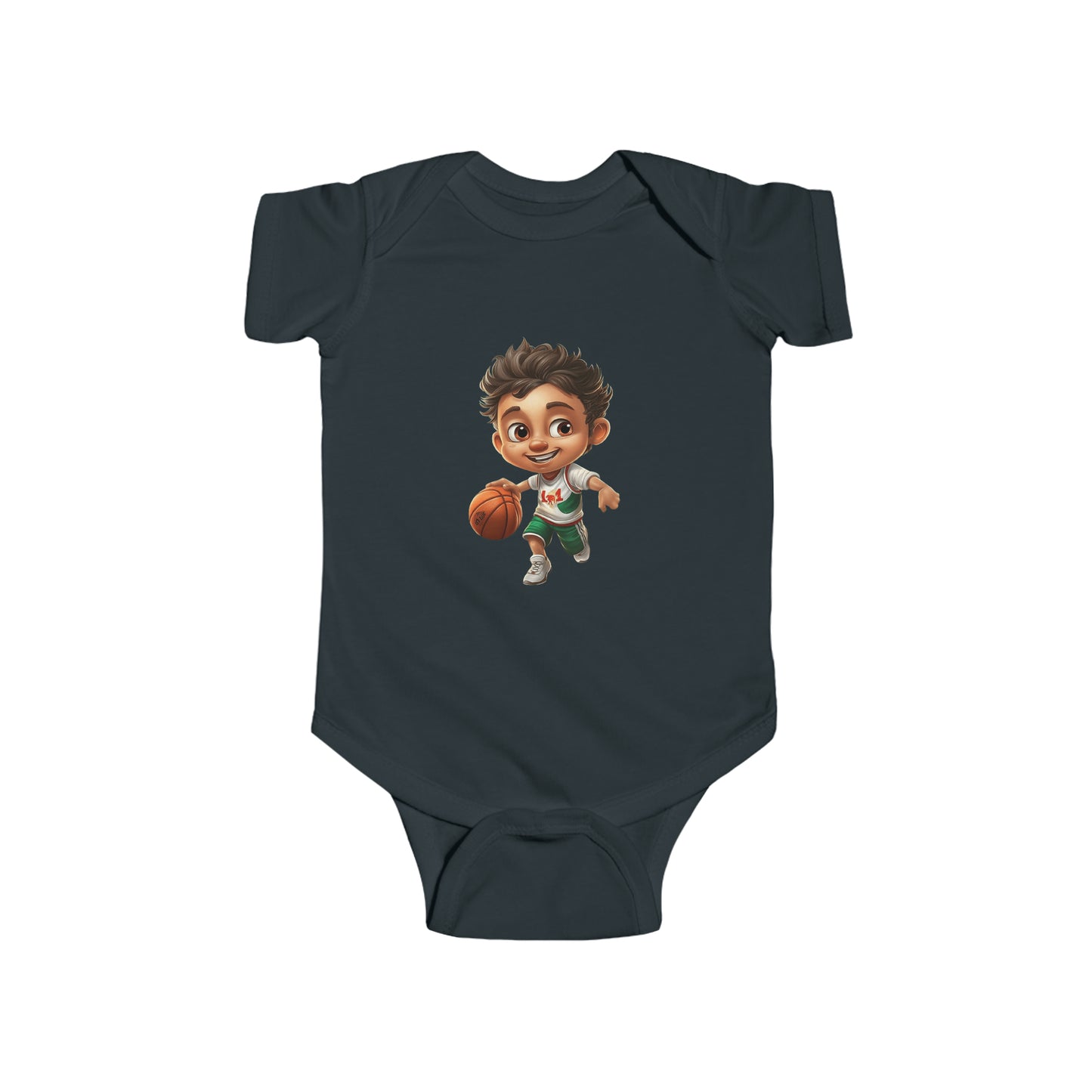 Baby Onesie | Olympic Dreamers | Basketball | #mxb1001 (0-24mos)