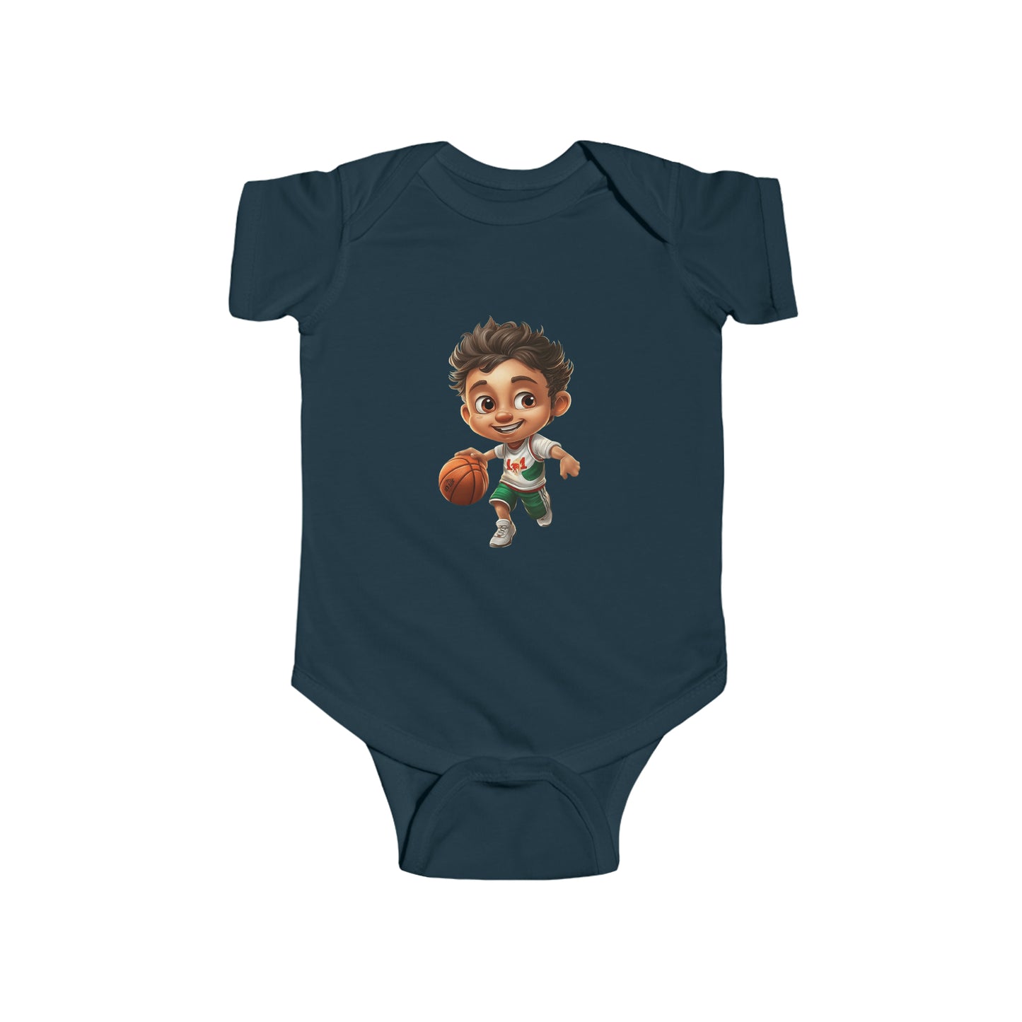 Baby Onesie | Olympic Dreamers | Basketball | #mxb1001 (0-24mos)