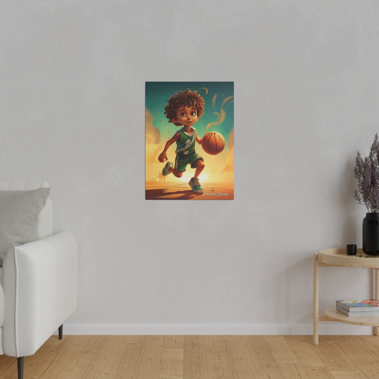 Aussie Hoops Prodigy | Canvas Wall Art