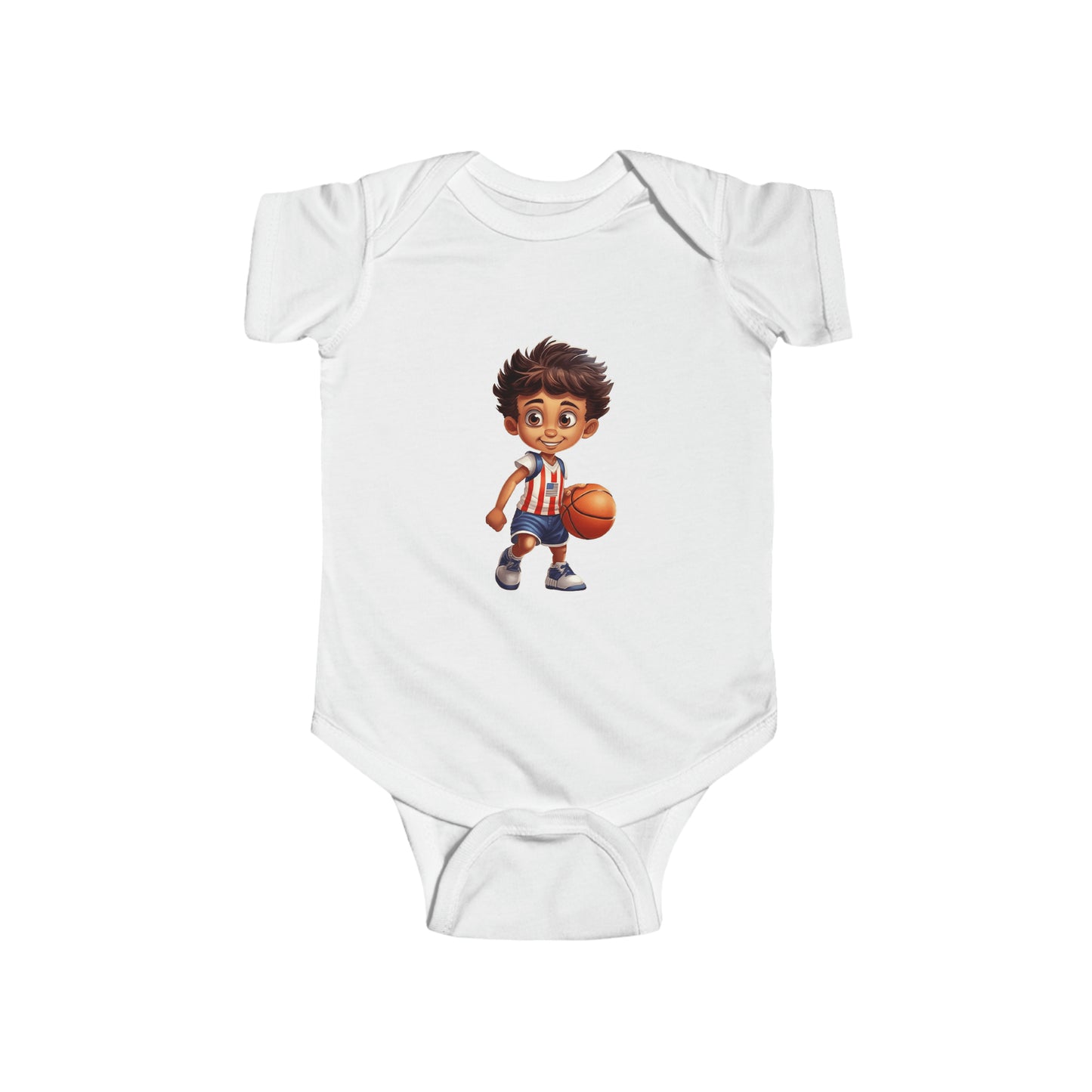 Baby Onesie | Olympic Dreamers | Basketball | #usb1001 (0-24mos)