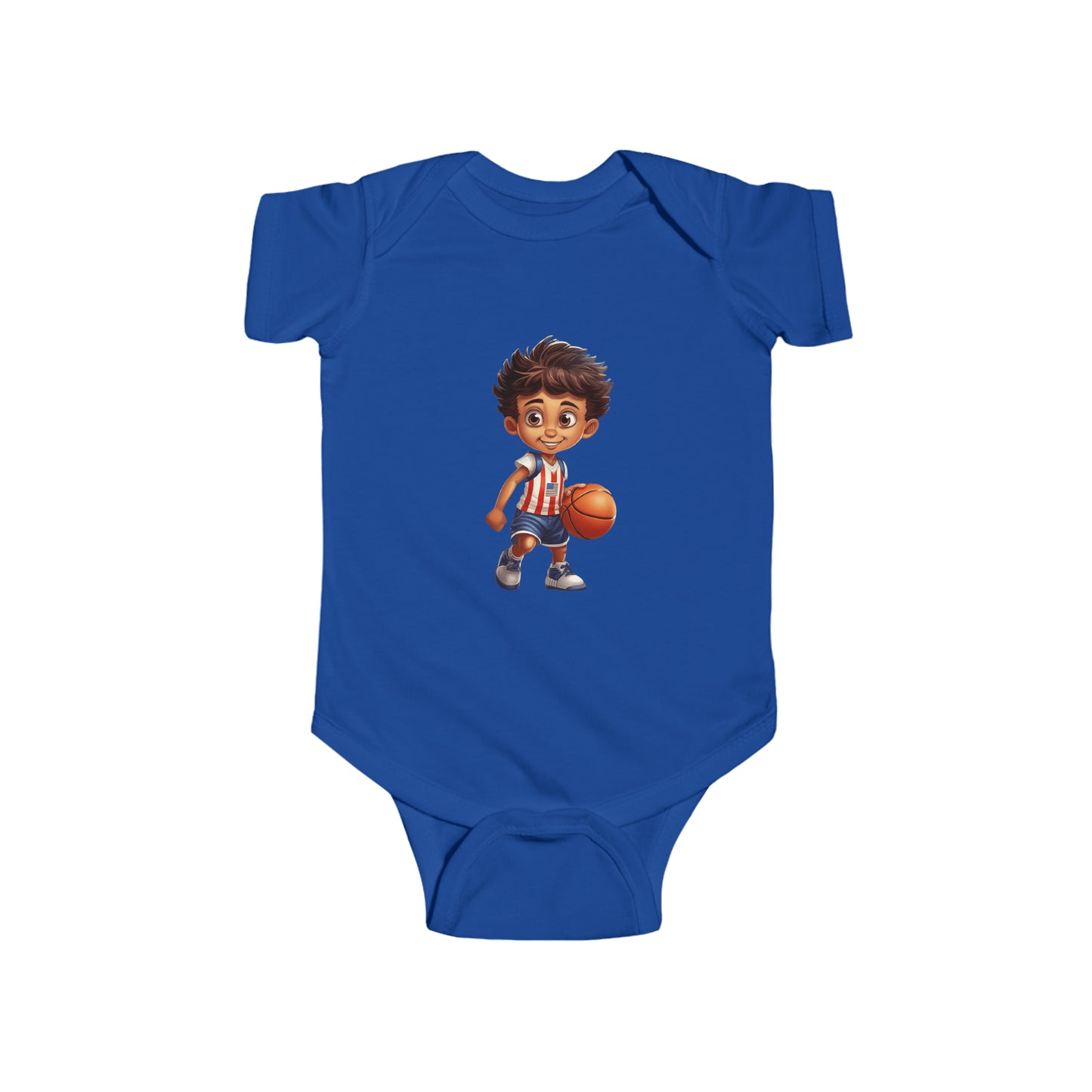 Baby Onesie | Olympic Dreamers | Basketball | #usb1001 (0-24mos)