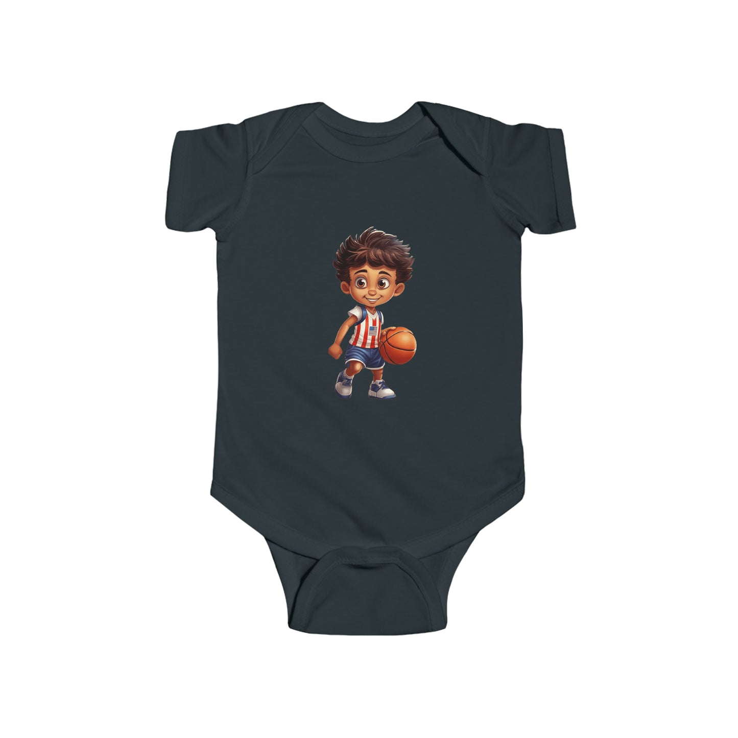 Baby Onesie | Olympic Dreamers | Basketball | #usb1001 (0-24mos)