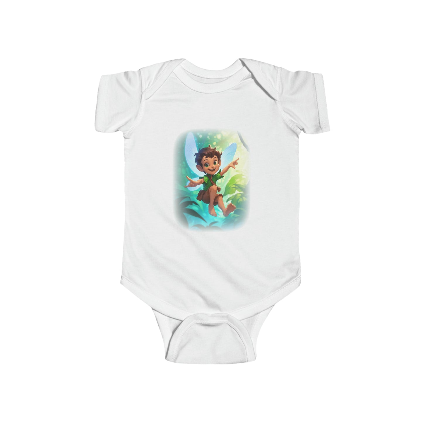 Baby Onesie (0-24mos) | "Cauê" | Brazilian Fairy Boy