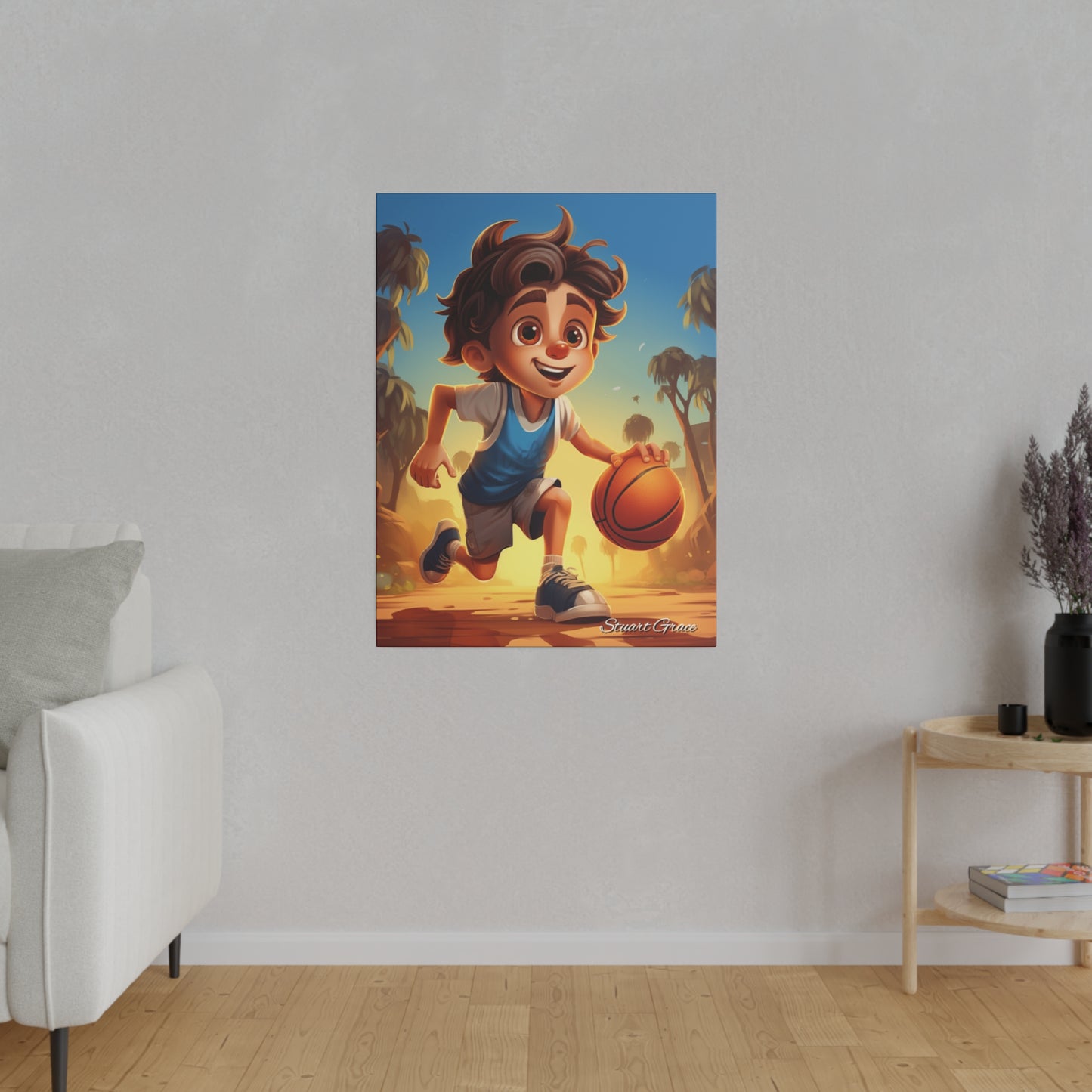 Argentine Hoop Dreams | Canvas Wall Art