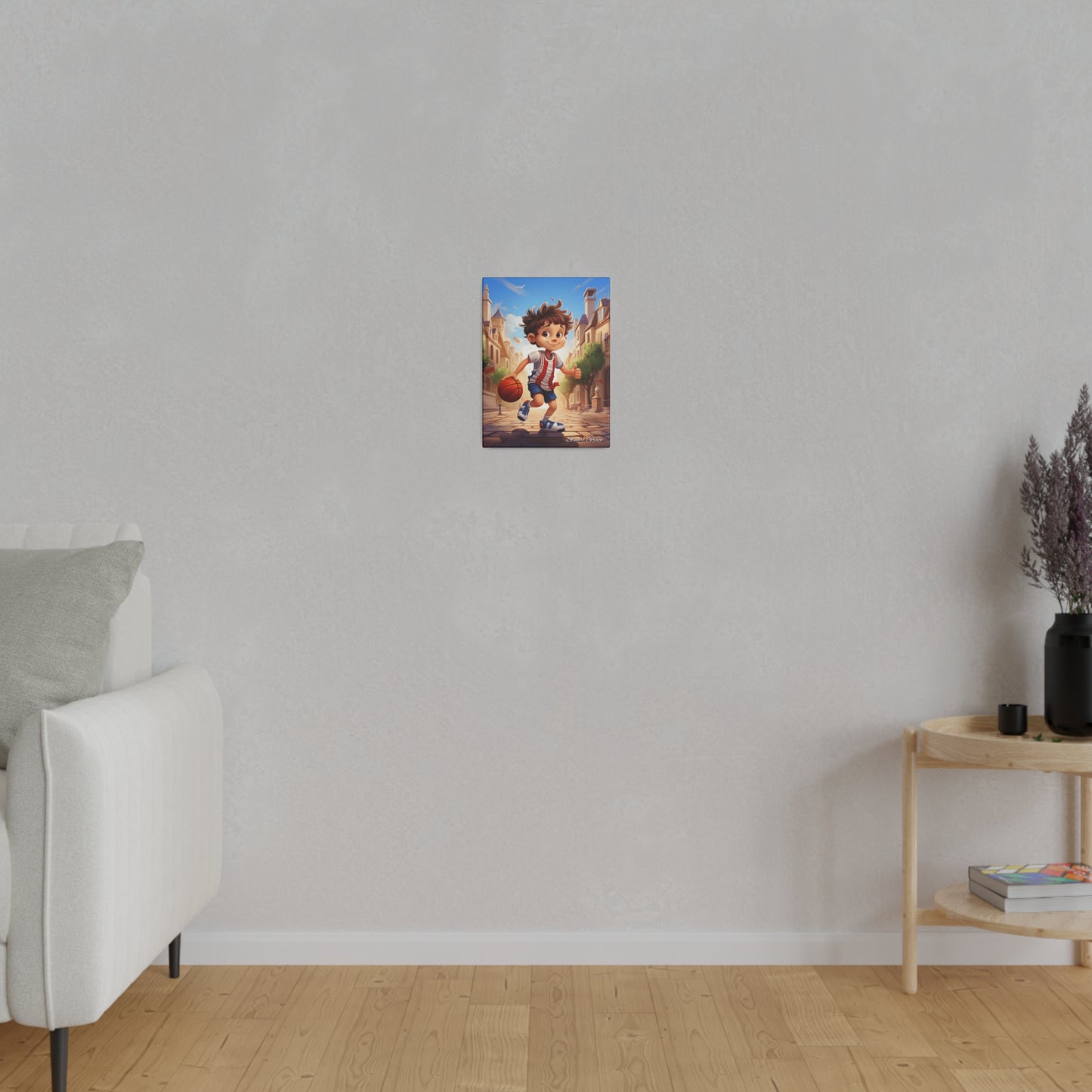 Parisian Playmaker | Canvas Wall Art