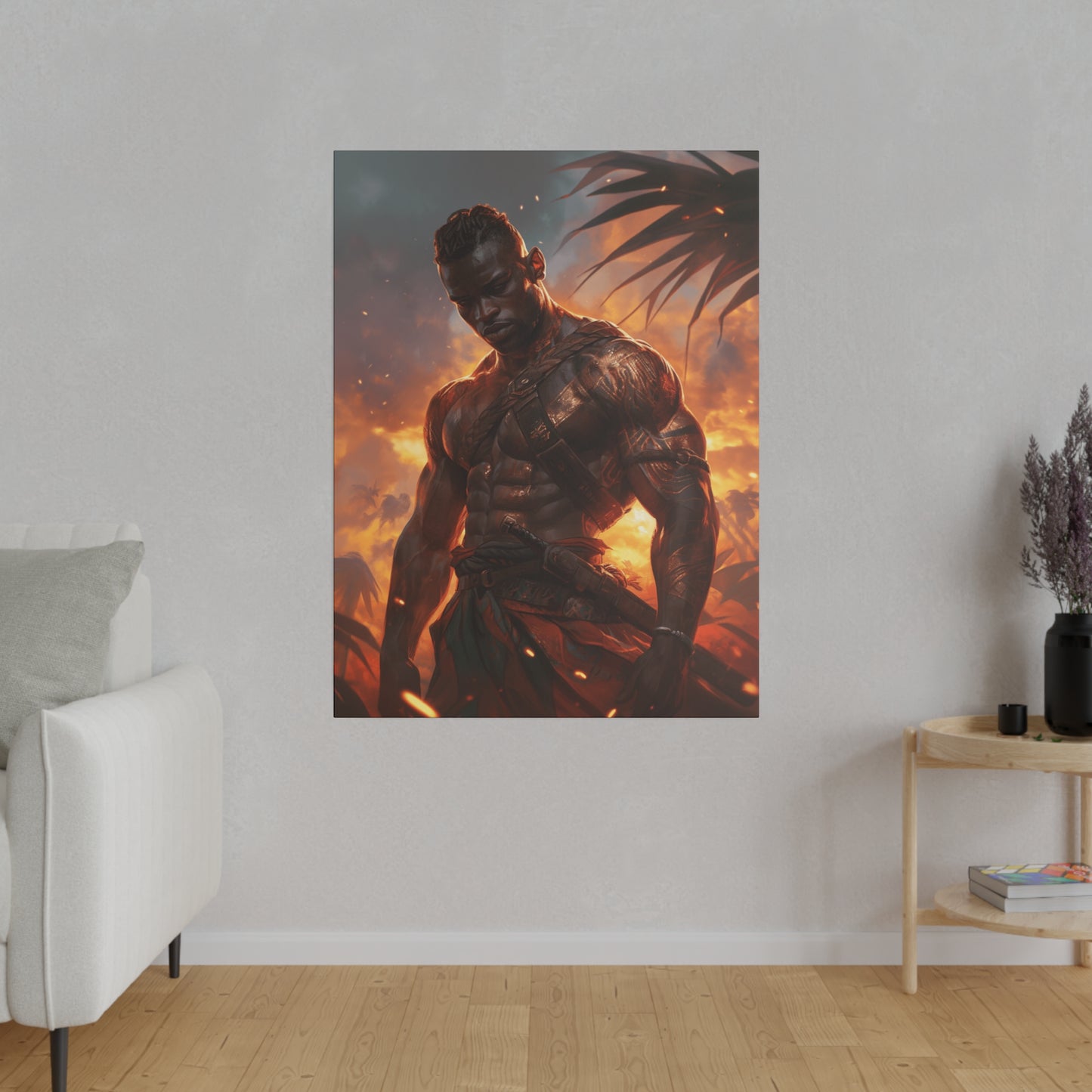 Canvas Art Print | Nigeria | The Hausa Falcon