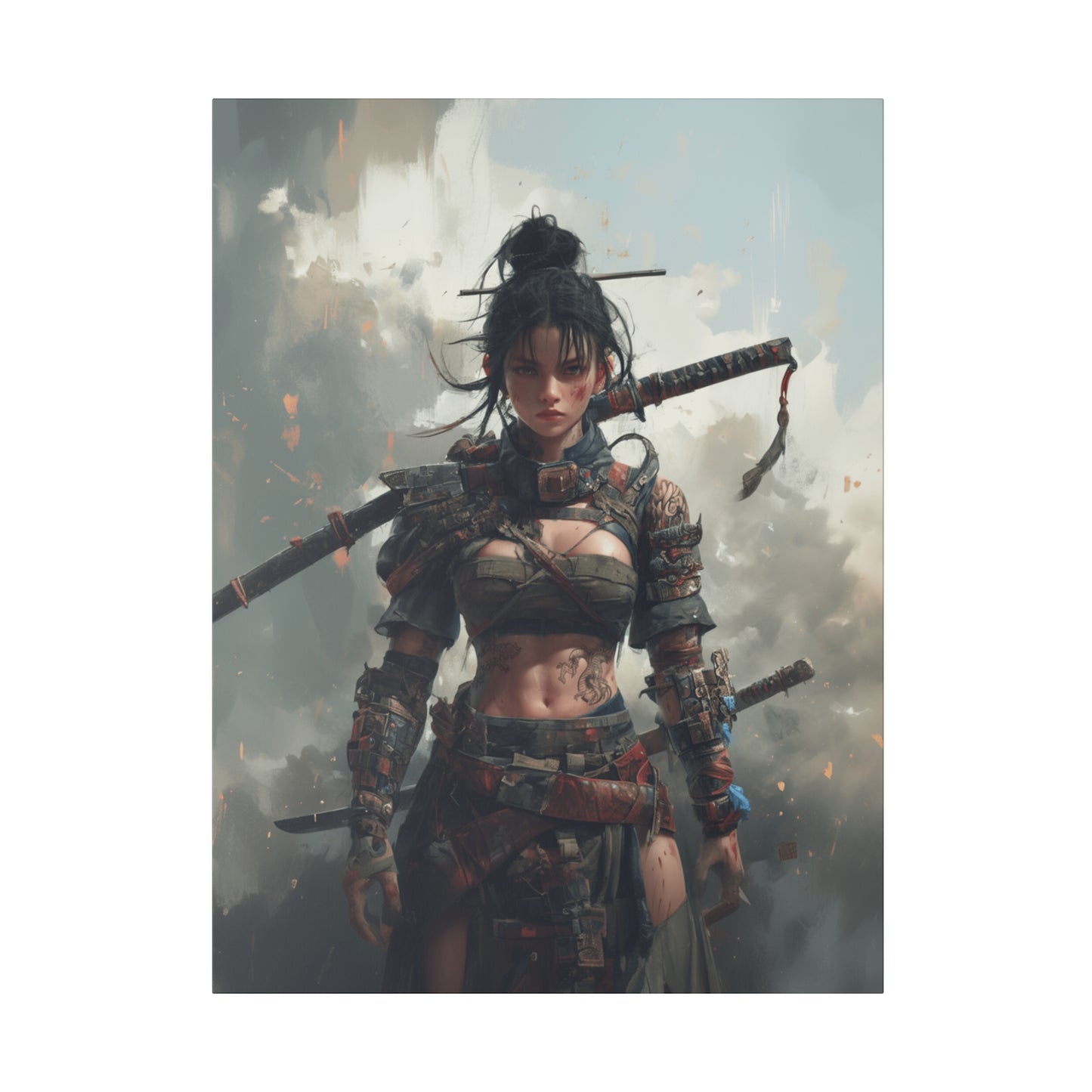 Canvas Art Print | China | The Ashen Protector